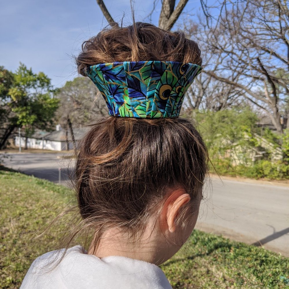 Peacock Hair Crown